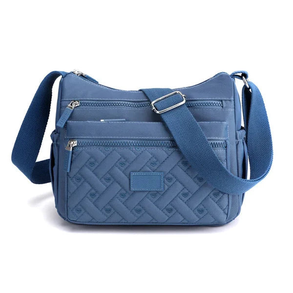 Praktische Damen-Schultertasche aus strapazierfähigem Nylon