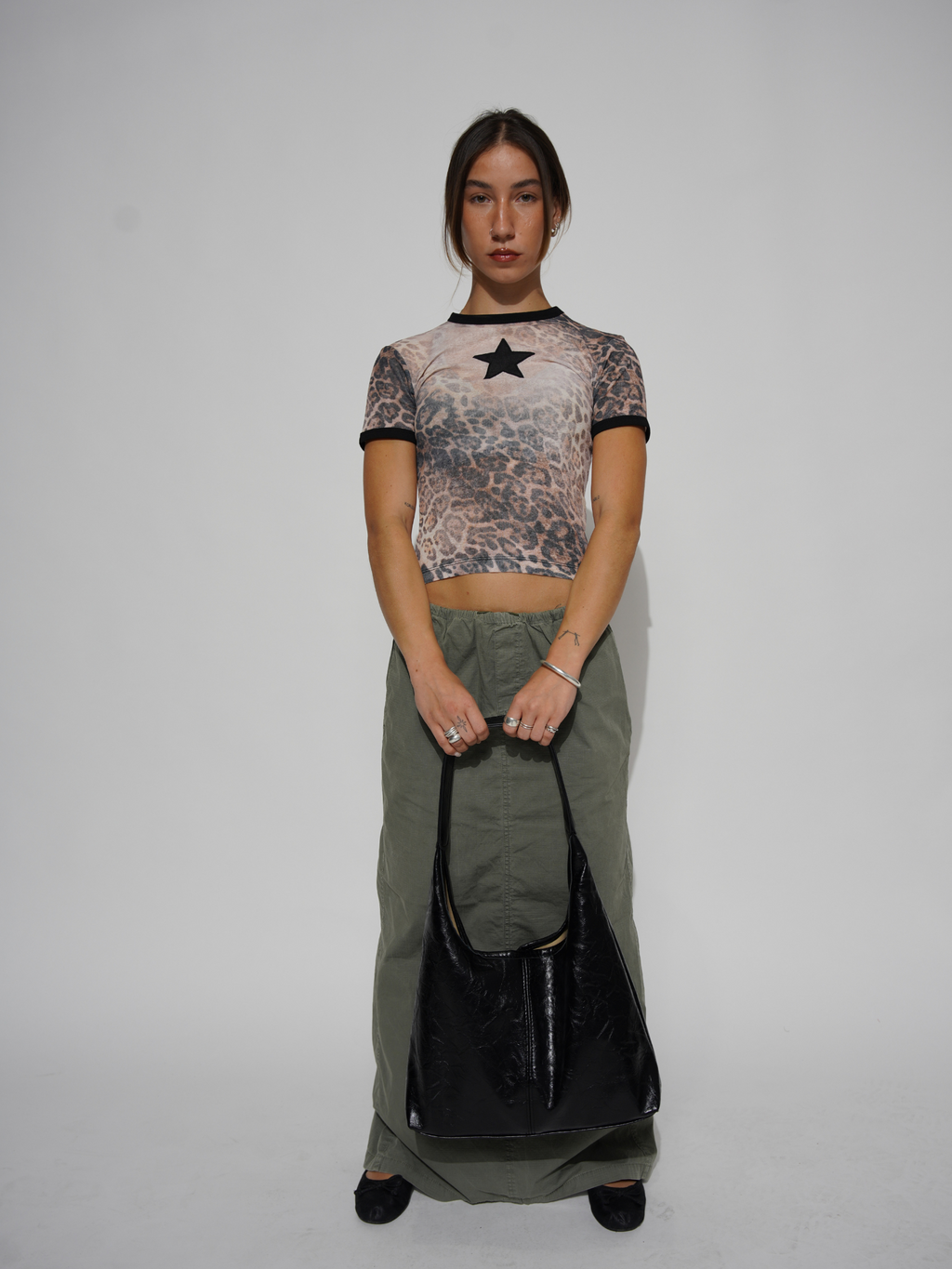 Praktische, stylische Damen-Tragetasche aus Vintage-Leder – robust und langlebig