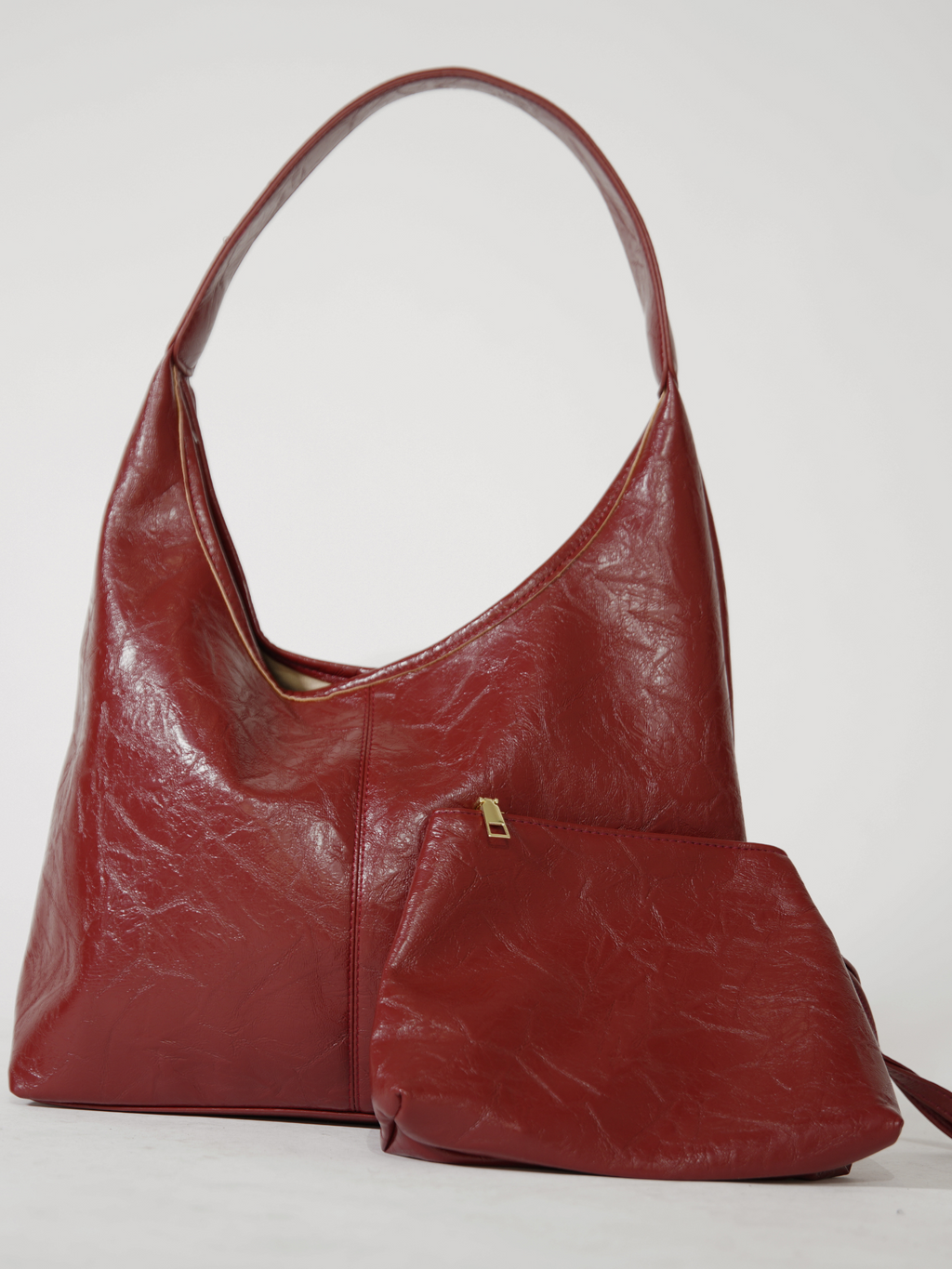 Praktische, stylische Damen-Tragetasche aus Vintage-Leder – robust und langlebig