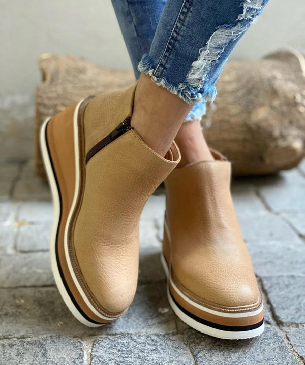 Gabriela | Damen Orthopädische Plattform Stiefeletten