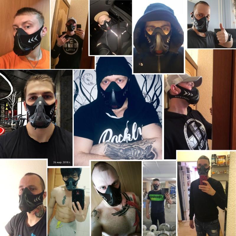 Professionelle Trainingsmaske – Verbessert Lungenkapazität und Fitness
