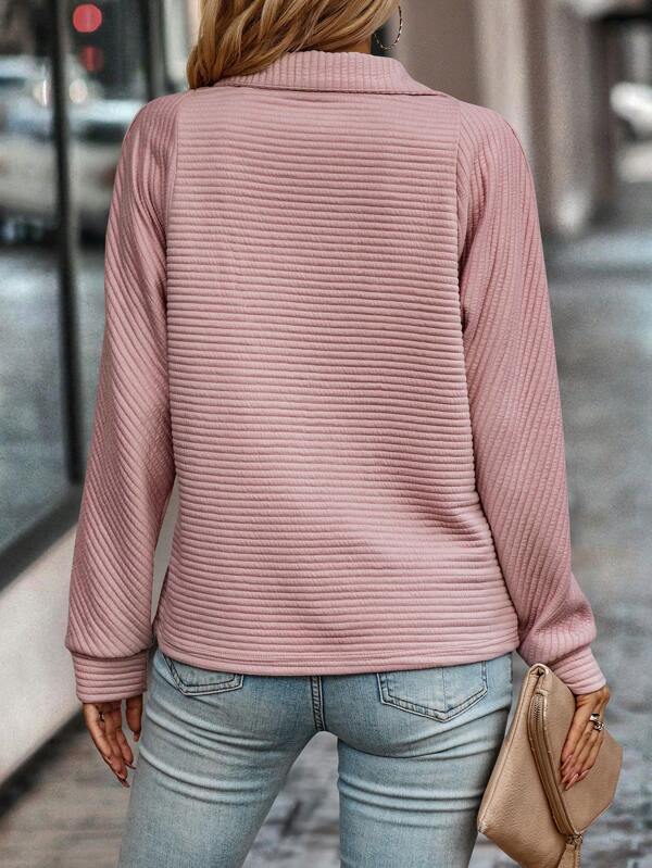 Pullover Damen | Stehkragen & Troyer-Zipper