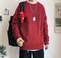 Pullover Herren | Oversized-Schnitt & Rundhalsausschnitt