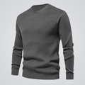 Pullover Herren | Waffelstruktur & Rundhals