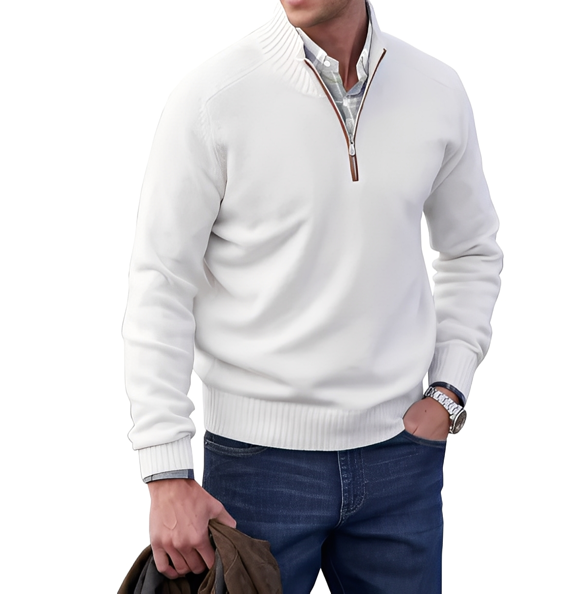 Reißverschluss Pullover Herren | Sportlich & Bequem