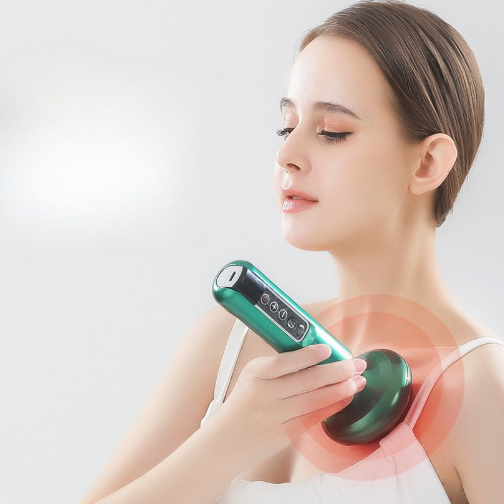 RevitaLuxe | Verstellbares elektrisches Schröpfmassagegerät zur Schmerzlinderung