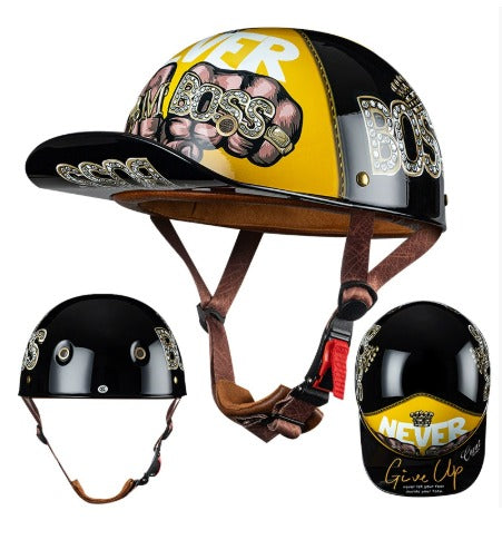 RideGuard – Stylischer DOT- und ECE-zertifizierter Motorradhelm mit leichter ABS-Schale