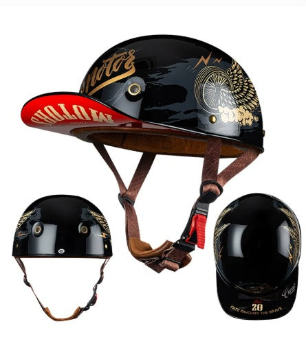 RideGuard – Stylischer DOT- und ECE-zertifizierter Motorradhelm mit leichter ABS-Schale