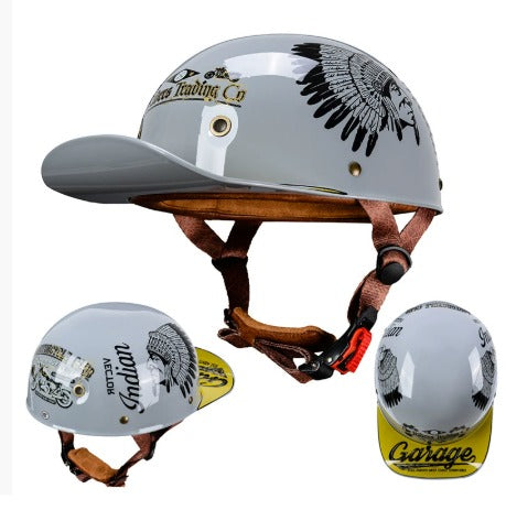 RideGuard – Stylischer DOT- und ECE-zertifizierter Motorradhelm mit leichter ABS-Schale
