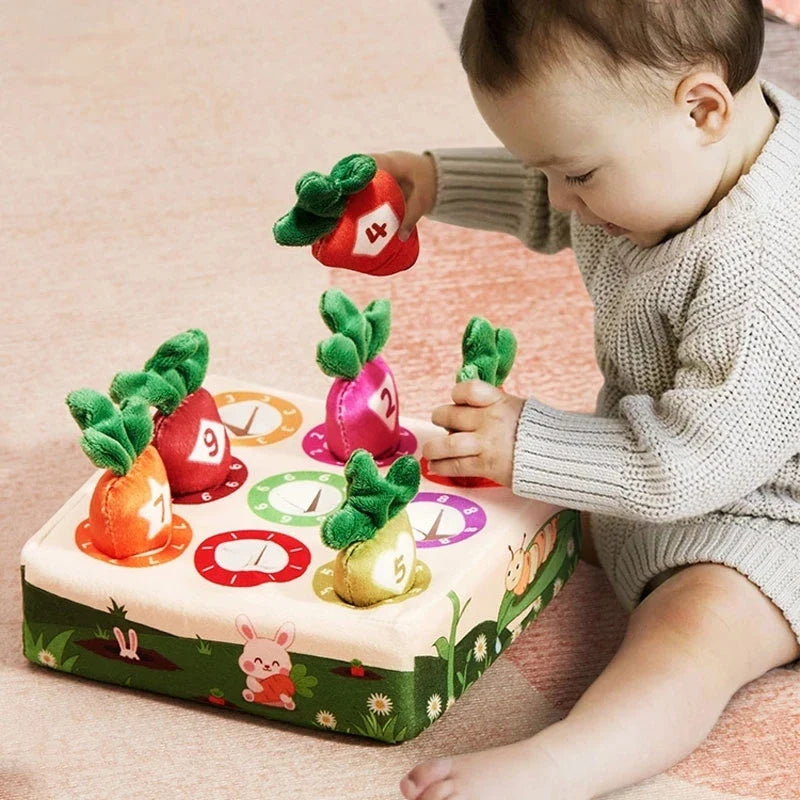RootExplorer | Anregendes Montessori-Plüschtier zur sensorischen Entwicklung von Babys