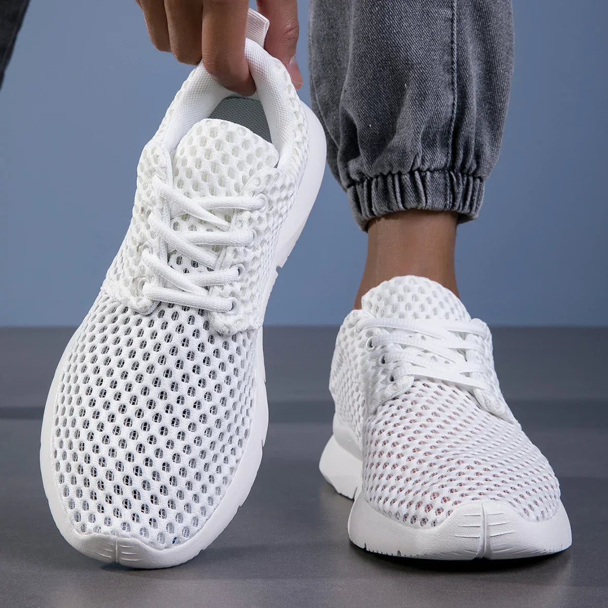 Leichte Mesh-Sneaker I Bequem & Stilvoll für jeden Tag