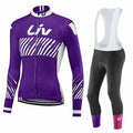 LIV V2 | PRO Winter-Radsportbekleidung für Frauen mit Trägerhosen