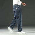 Herren Casual Gerade Jeanshose