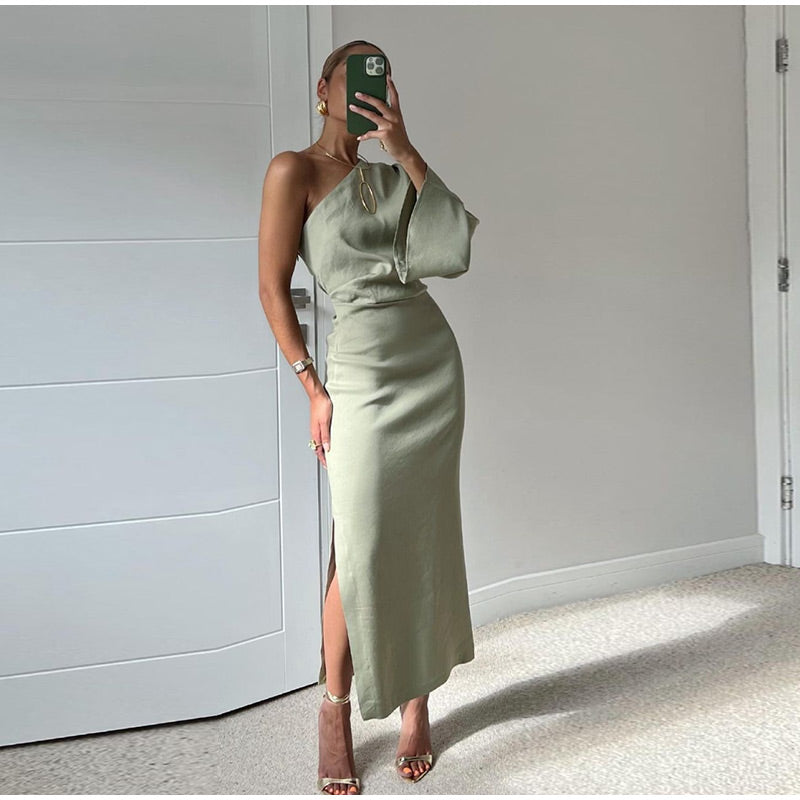 Damen Sommerkleid Plissiert Lässig Luftig