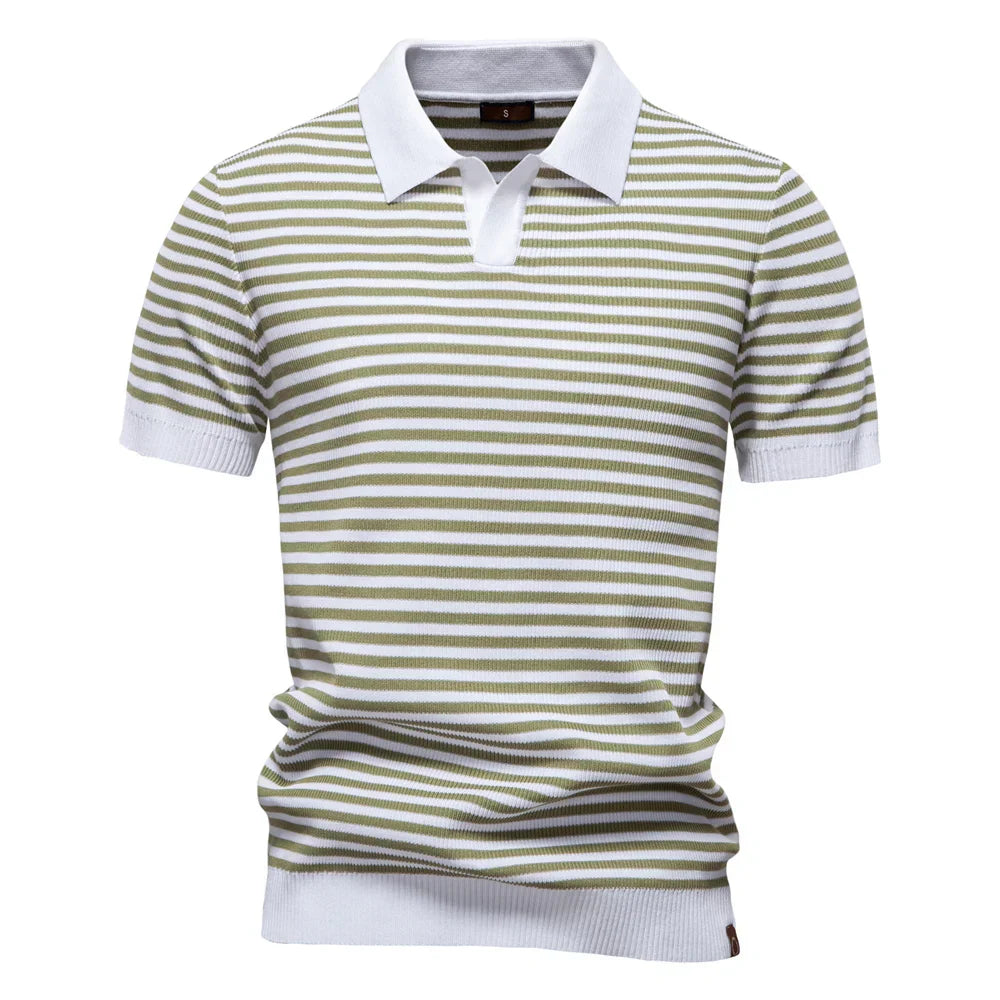 ERIK™ | GESTREIFTES POLOHEMD