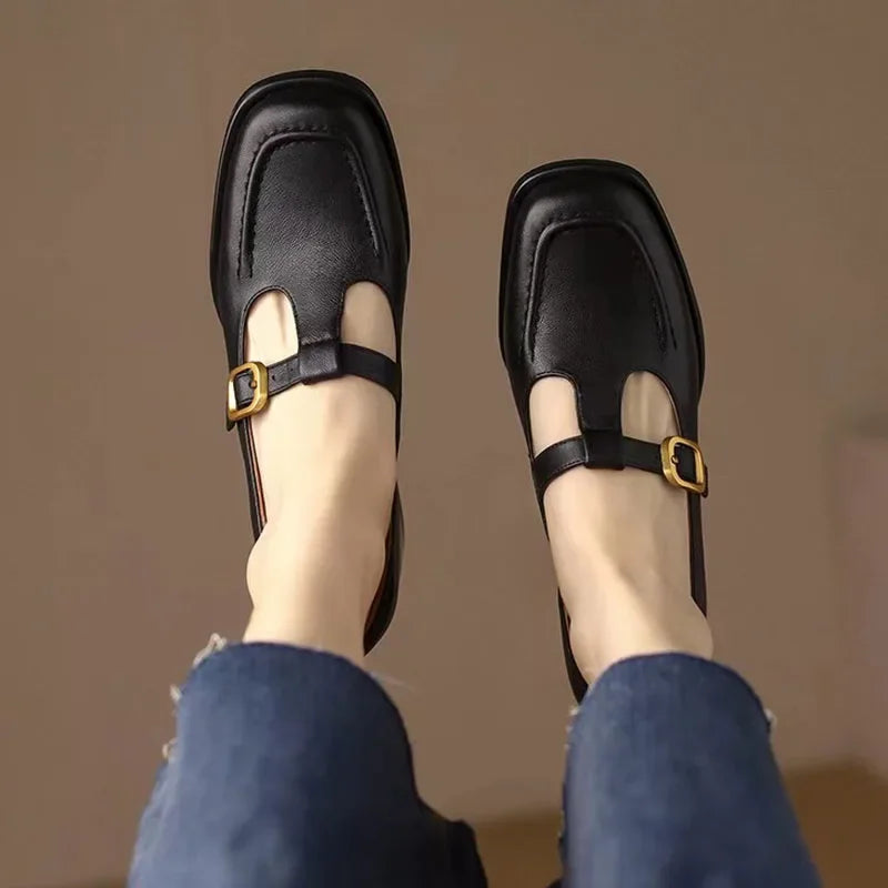 Lenne – T-Band-Schuhe mit Vintage-Eleganz