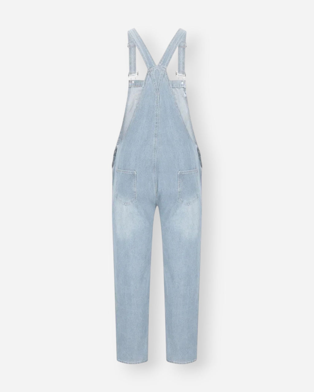 Jeans Latzhose für Herren mit verstellbaren Trägern - lang
