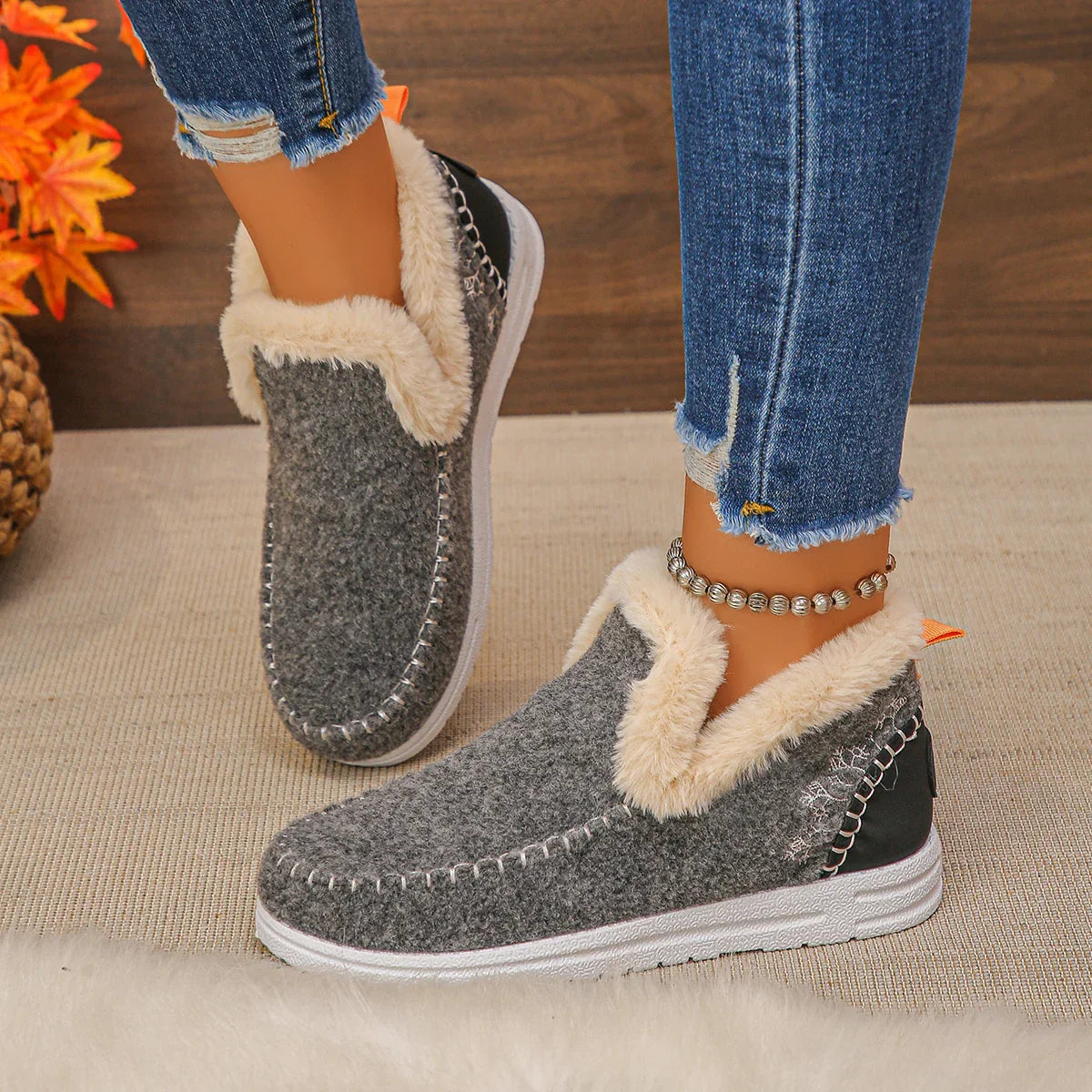 MARLA | Kuschelwarme & Rutschfeste Winter-Schuhe für Frauen – Elegant. Sicher. Bequem