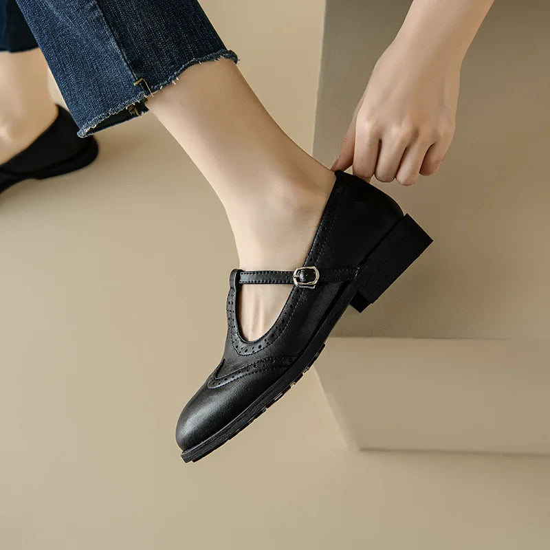 JOSEPHINE™ | ELEGANTE MARY JANE MIT T-RIEMEN