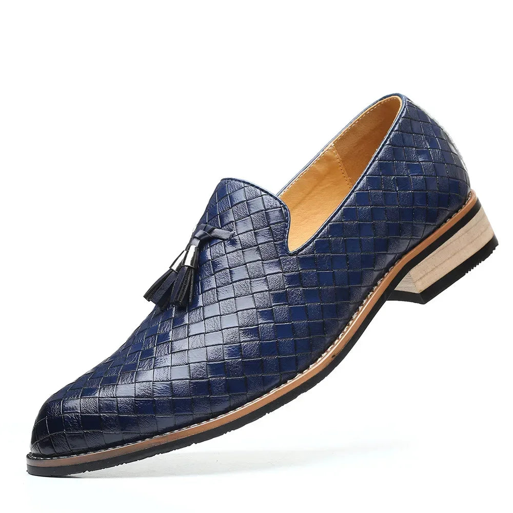 Herren Komfort Slip-On Loafer mit Absatz