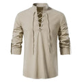 Oliver - Bluse mit langen Ärmeln und Schnürdetails