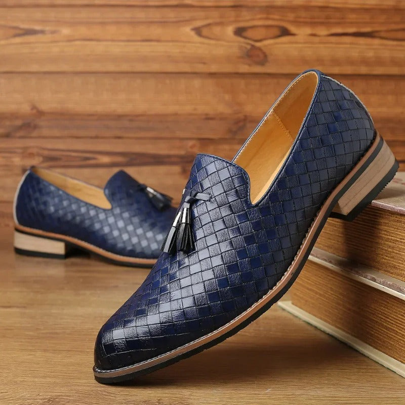 Herren Komfort Slip-On Loafer mit Absatz