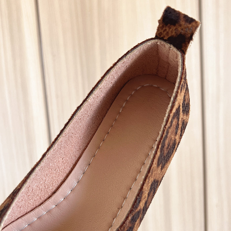 Damen Elegant Rund Ballerina Slip On Schuhe