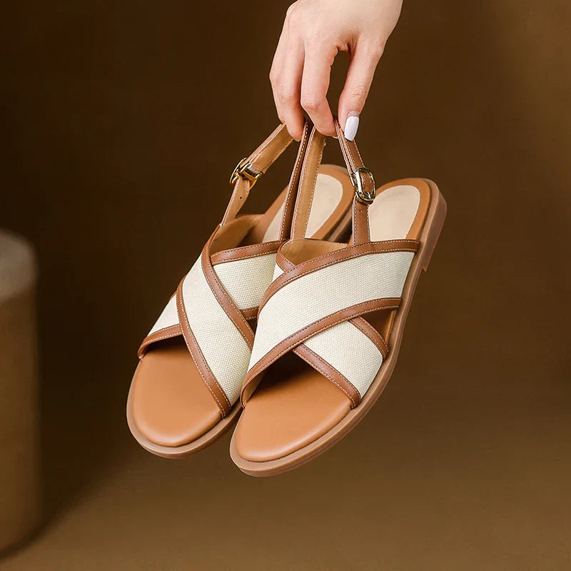 Damen Lässig Schnalle Orthopädische Sandalen
