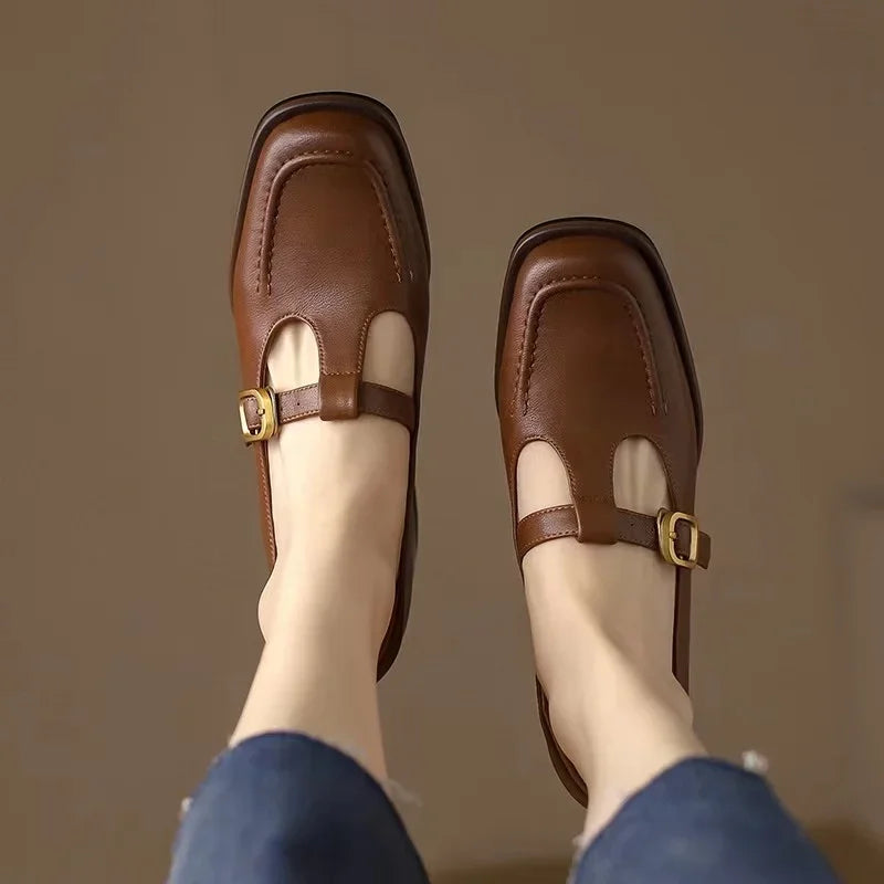 Lenne – T-Band-Schuhe mit Vintage-Eleganz