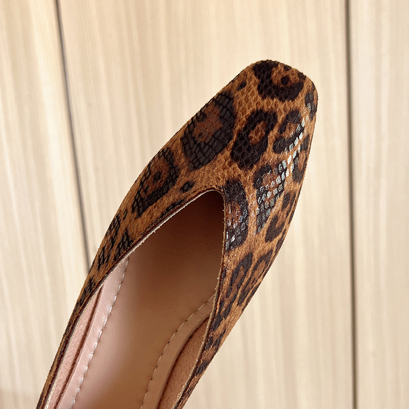 Damen Elegant Rund Ballerina Slip On Schuhe