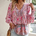 Anika | Stilvolle Blumenbluse