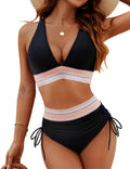 Damen Sommer Triangel Bindedetail Bikini