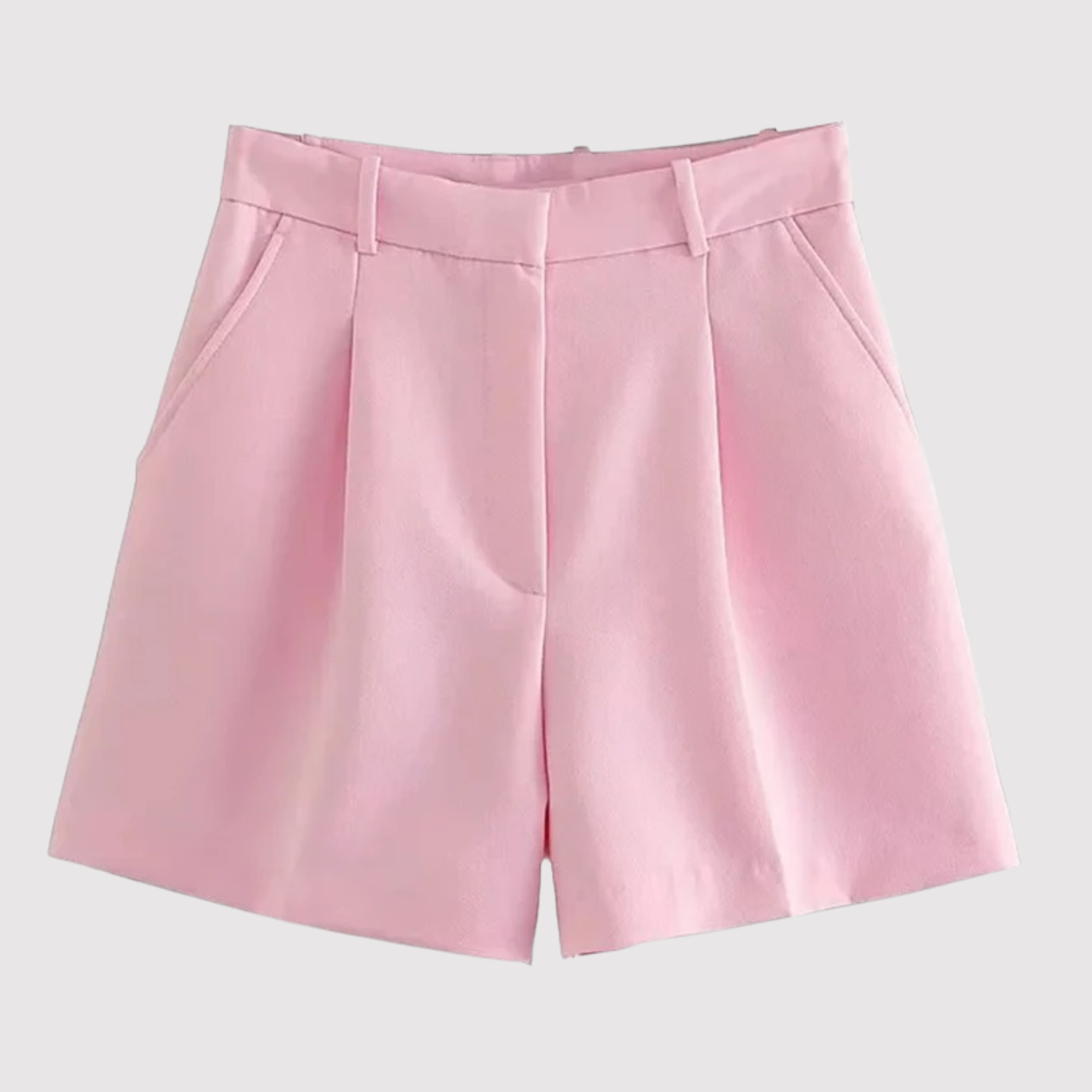 Charlotte - Luxe gefaltete Shorts