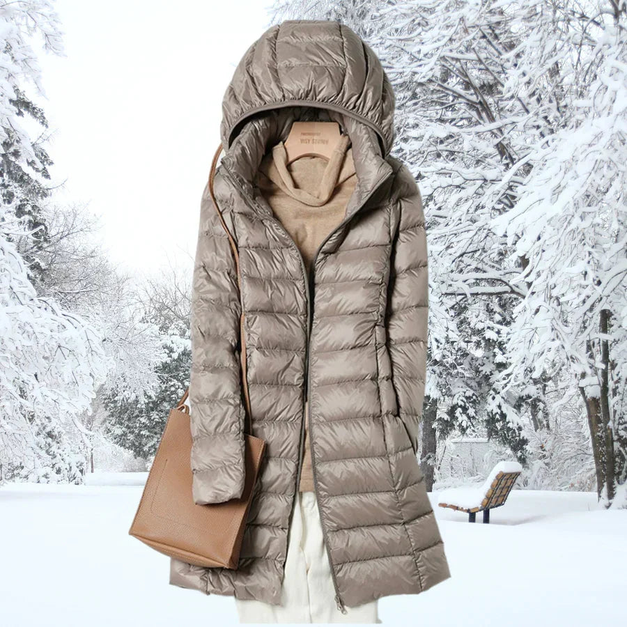 Mina | Ultraleichte Daunenwinterjacke