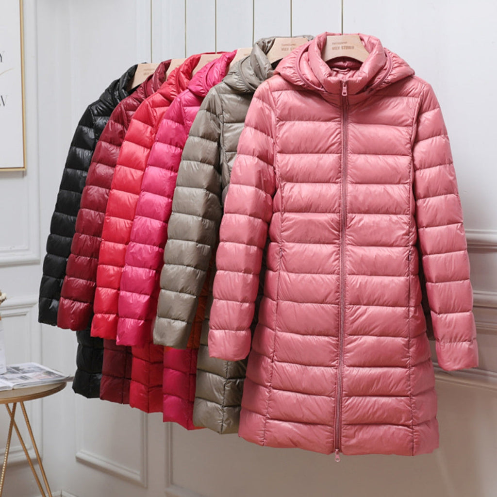 Mina | Ultraleichte Daunenwinterjacke