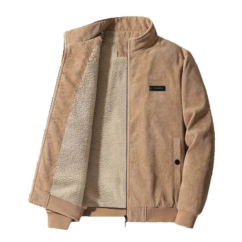 Davy | Cordjacke mit fleecefutter