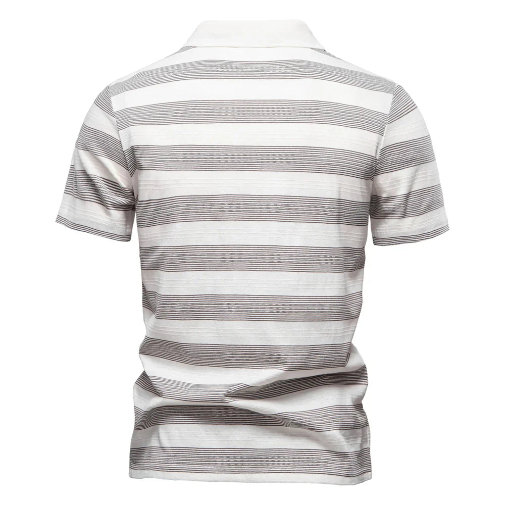ELIAS™ | LÄSSIGES STRICK-POLOHEMD