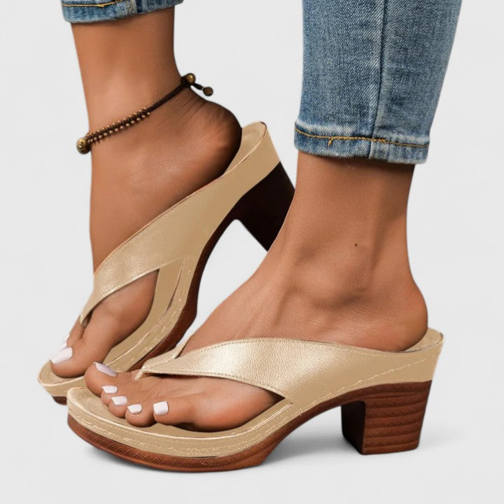 Damen Lässig Orthopädische Absatz Sandalen