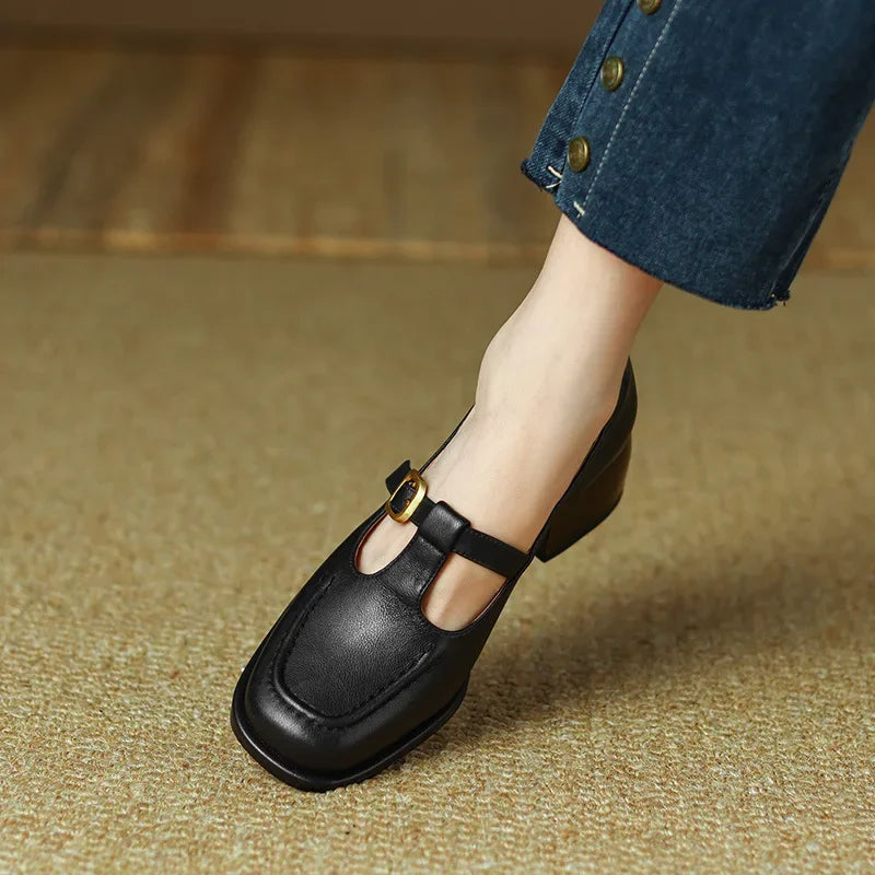 Lenne – T-Band-Schuhe mit Vintage-Eleganz