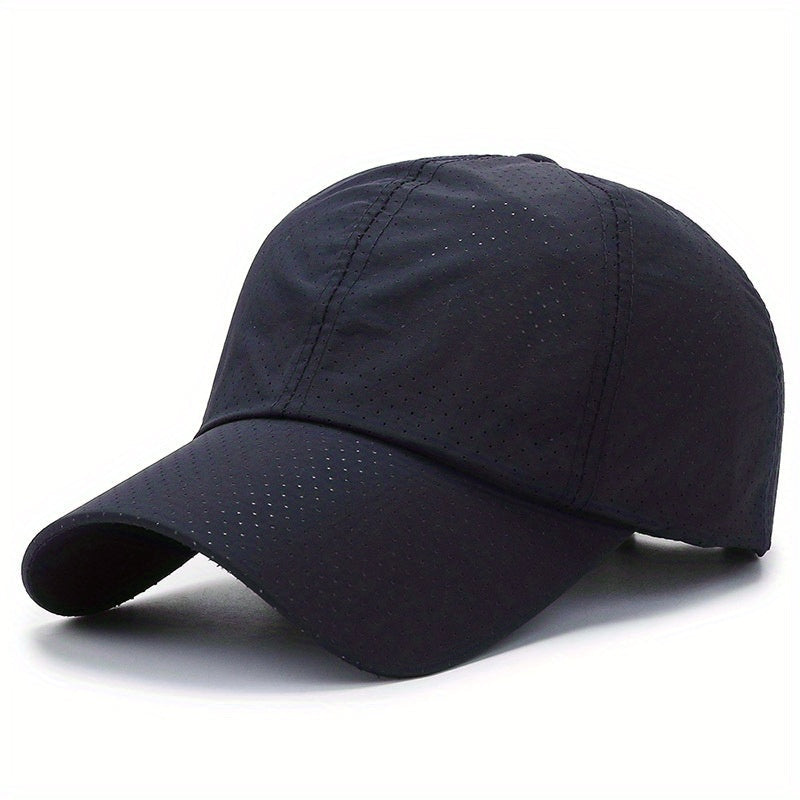 Schnelltrocknende Netzkappe – UV-beständige Kappe für Outdoor-Sportarten und -Aktivitäten