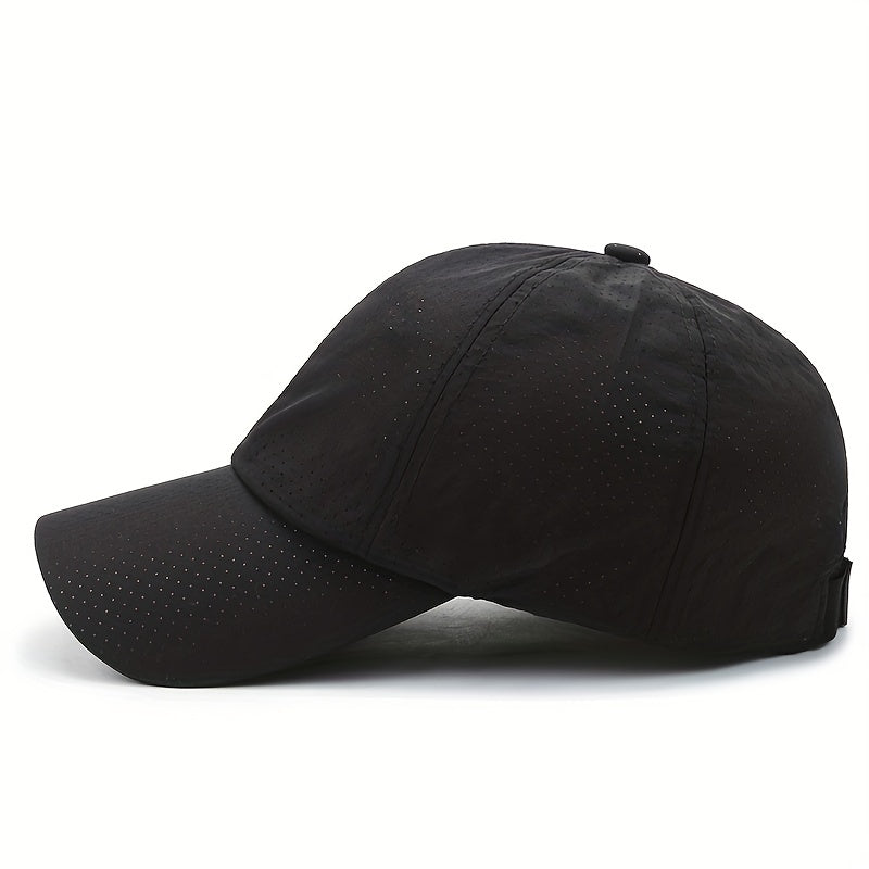 Schnelltrocknende Netzkappe – UV-beständige Kappe für Outdoor-Sportarten und -Aktivitäten