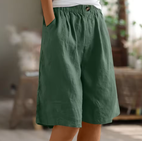 Damen Bequeme Sommer Kurze Hose