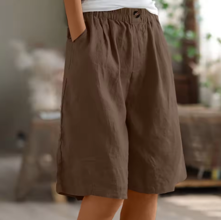 Damen Bequeme Sommer Kurze Hose