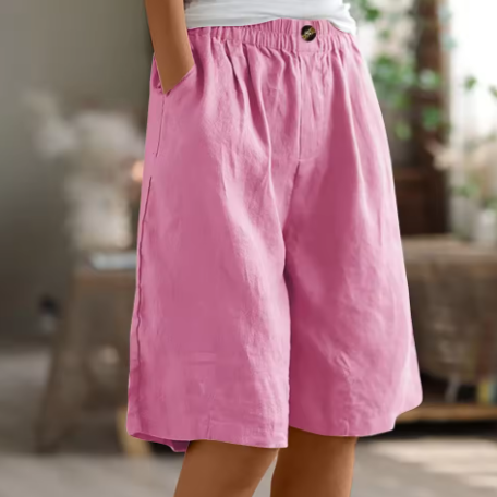 Damen Bequeme Sommer Kurze Hose