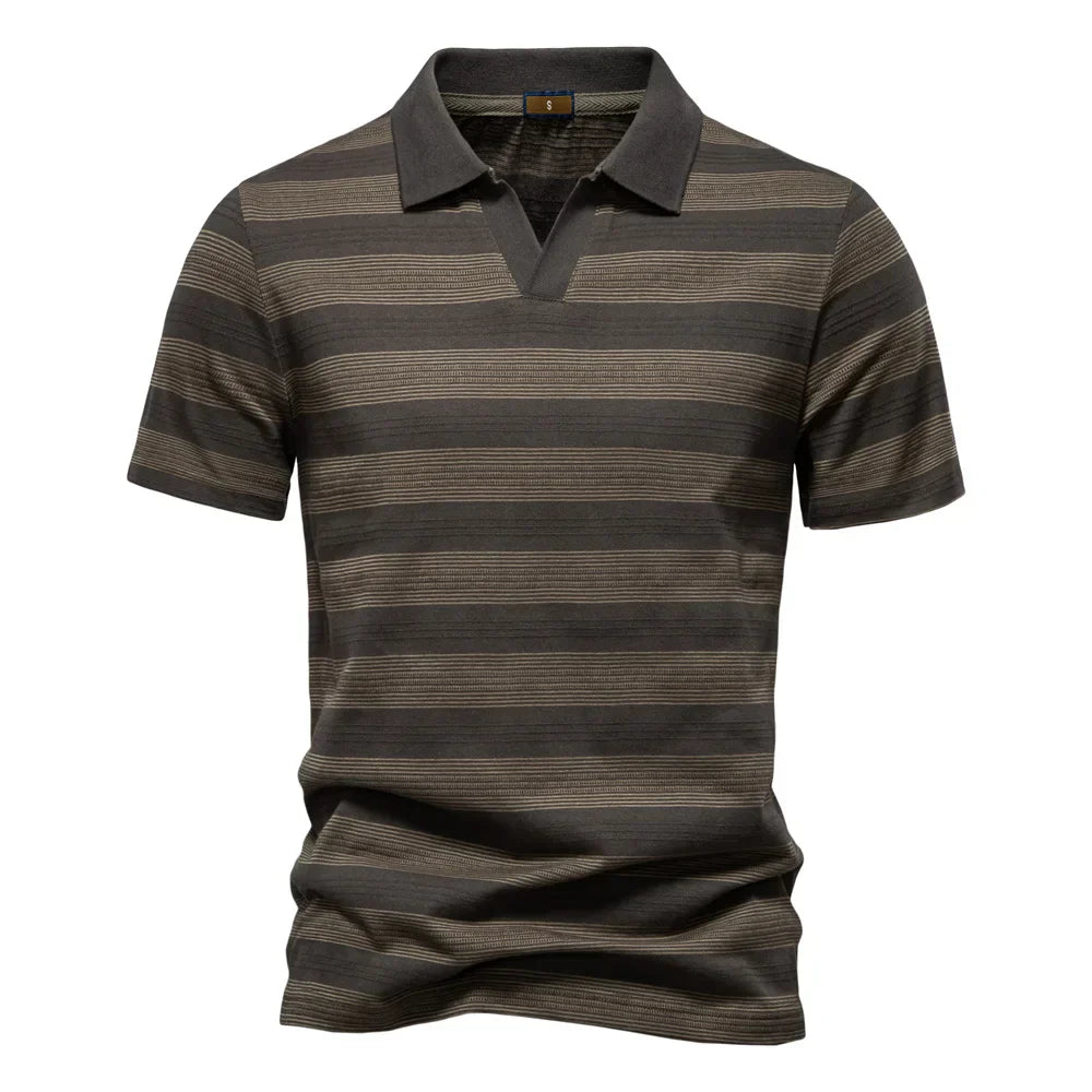 ELIAS™ | LÄSSIGES STRICK-POLOHEMD