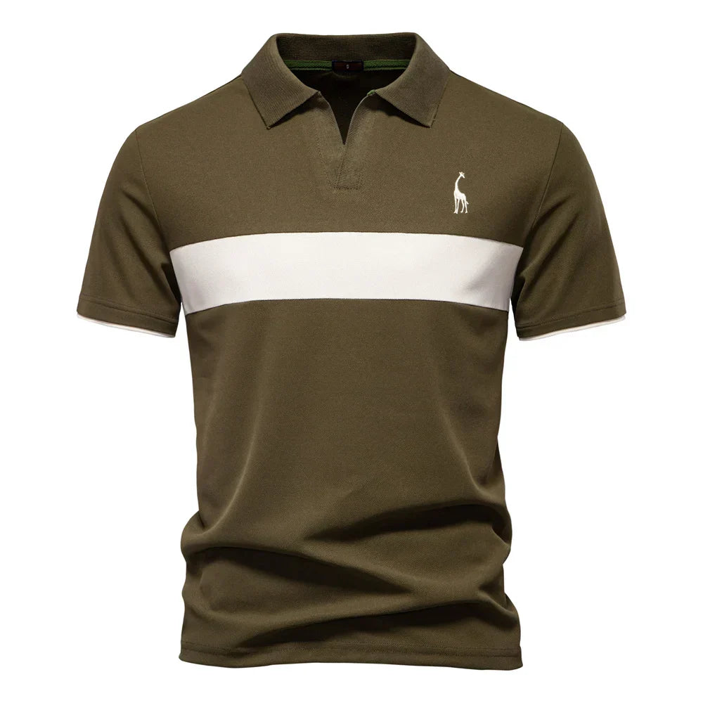 BRUNO™ | HERREN-POLOHEMD MIT FARBBLOCK