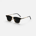 Sonnenbrille Halbrand Metall Gestell Verlaufsgläser