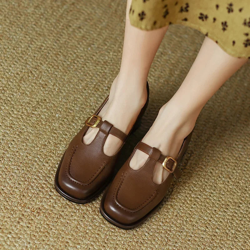 Lenne – T-Band-Schuhe mit Vintage-Eleganz