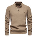 RICCARDO | HERRENPULLOVER MIT KNÖPFEN
