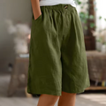 Shorts Damen | Elastischer Bund & Entspannter Bermuda-Schnitt